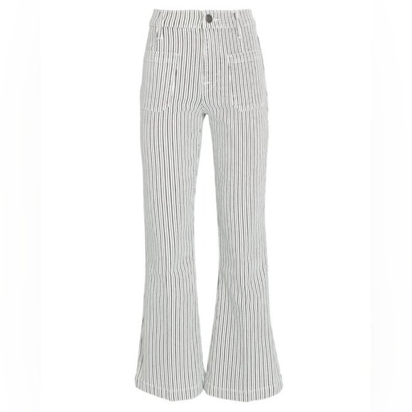 Frame Denim Denim - FRAME Le Bardot Crop Flare Jeans - Women's